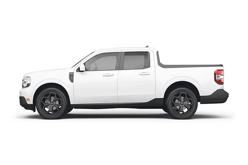 Vectorio Graphics Maverick Wrap Driver CLEAN_MOCKUP_MOBILE Ford Maverick truck before custom vehicle wrap design